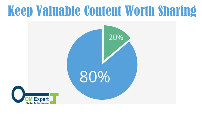 Keep Valuable Content Worth Sharing