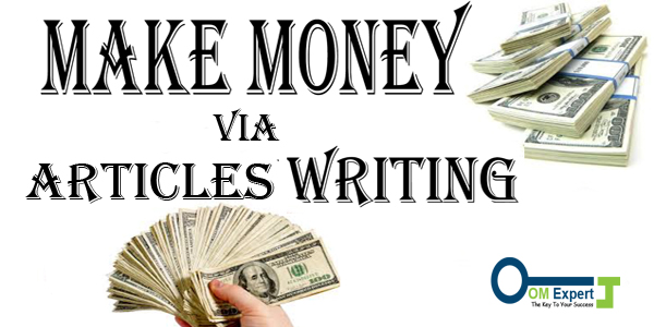 Make Money Via Article Writing