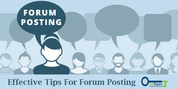 Effective Tips For Forum Posting
