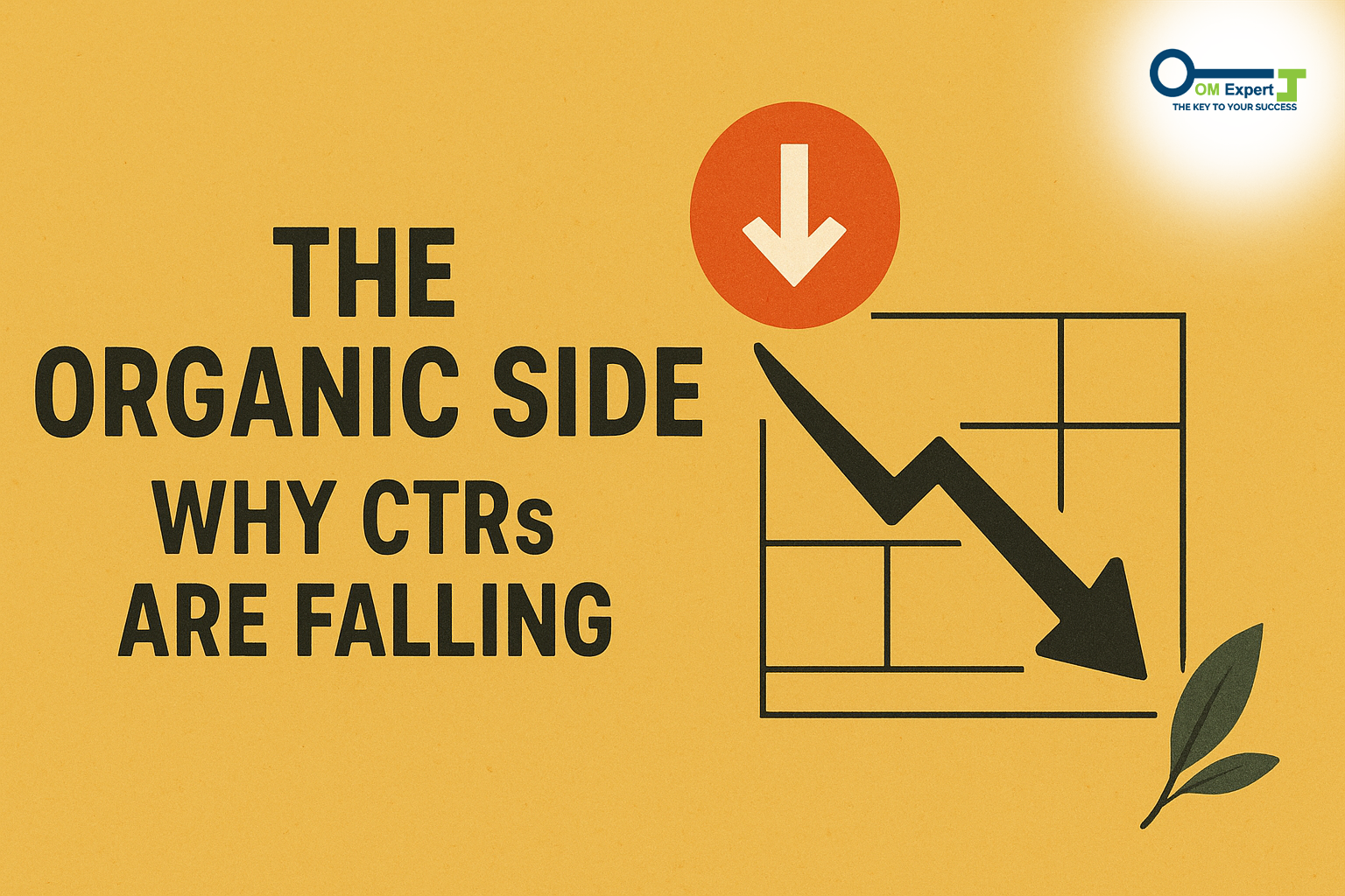 Google AI CTR Drop refers